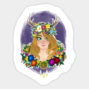 The Forest Princess Sticker